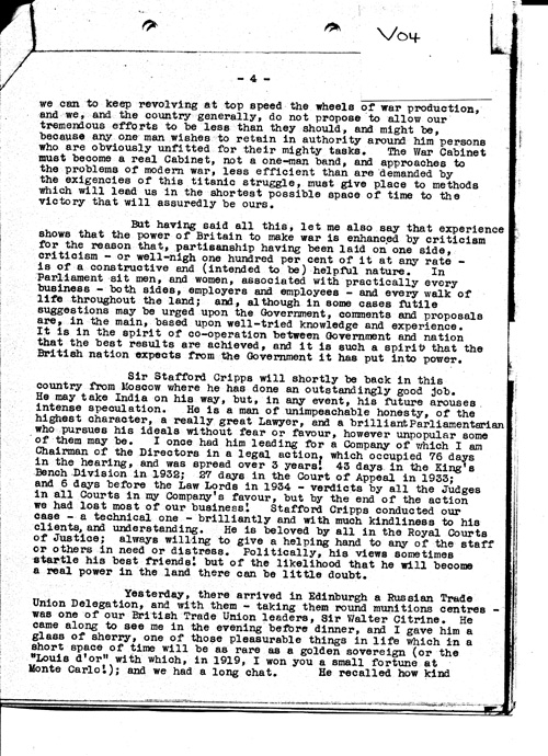 [a349v04.jpg] - Arthur --> Franklin Jan 19th 1942 - Page 4