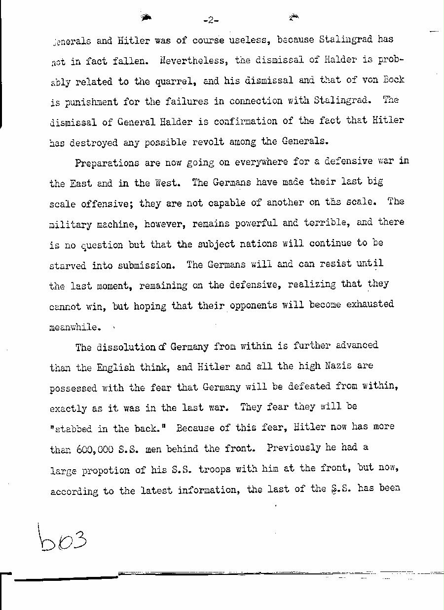 [a350b03.jpg] - Copy of memo. from William Phillips re: conversation with Dr. Benes. (n.d.) - Page 3