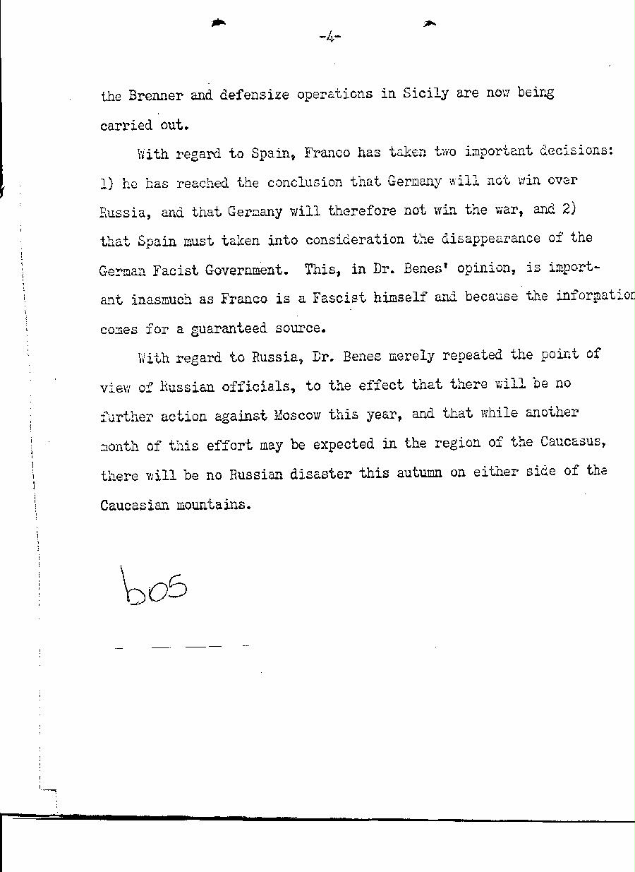 [a350b05.jpg] - Copy of memo. from William Phillips re: conversation with Dr. Benes. (n.d.) - Page 5