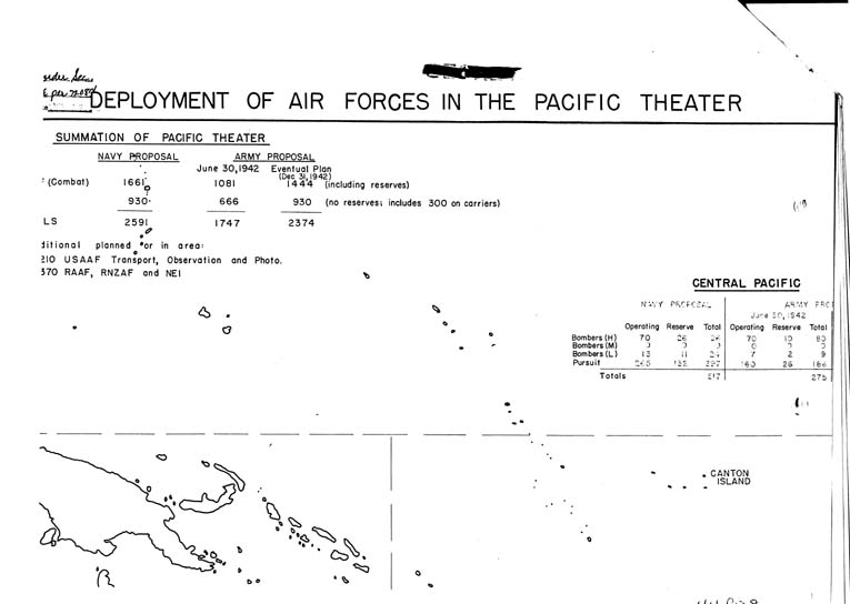 [a44f08.jpg] - Deployment of Air Forces in the Pacific Theater