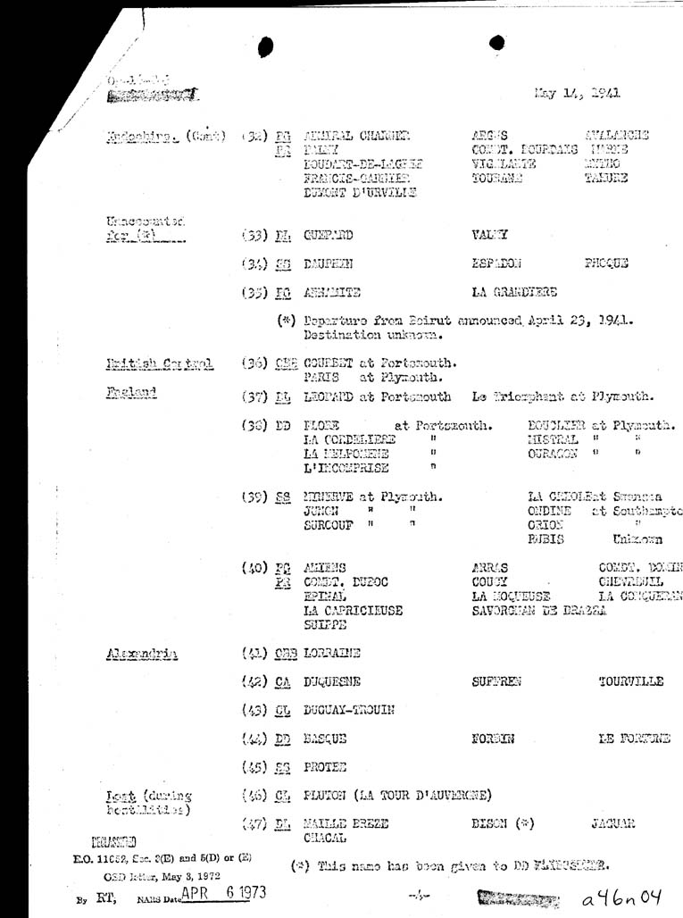 [a46n04.jpg] - Division of Naval Intelligence-5/14/41