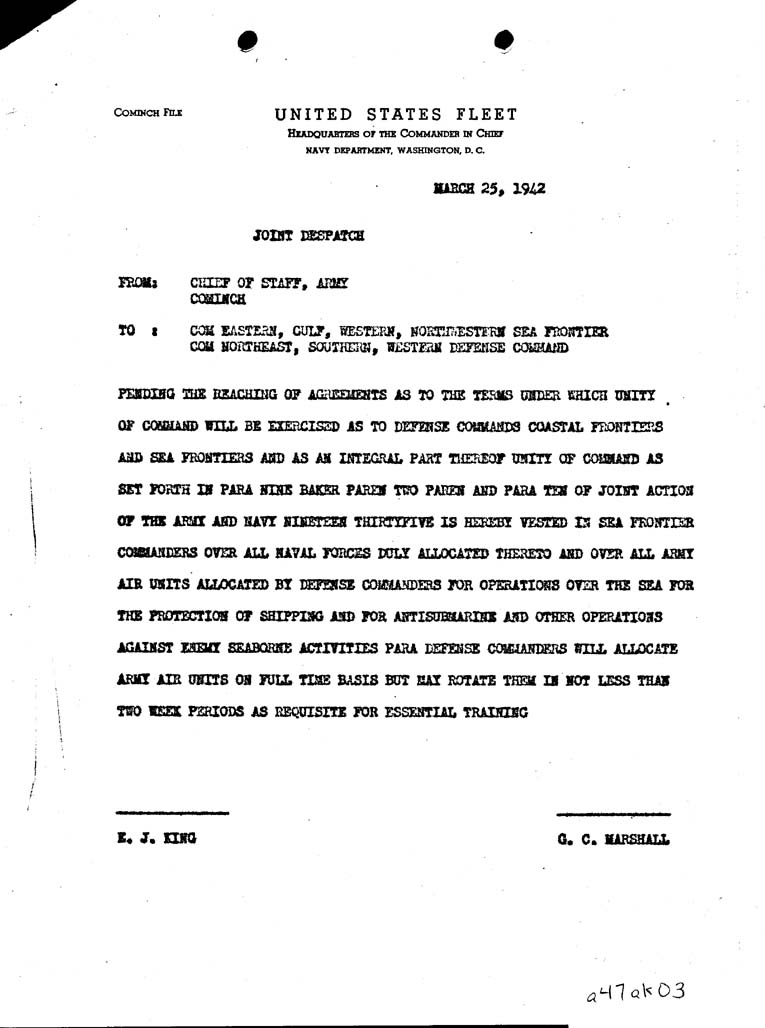 [a47ak03.jpg] - Memorandum, FDR-->Harry Hopkins-March 31, 1942