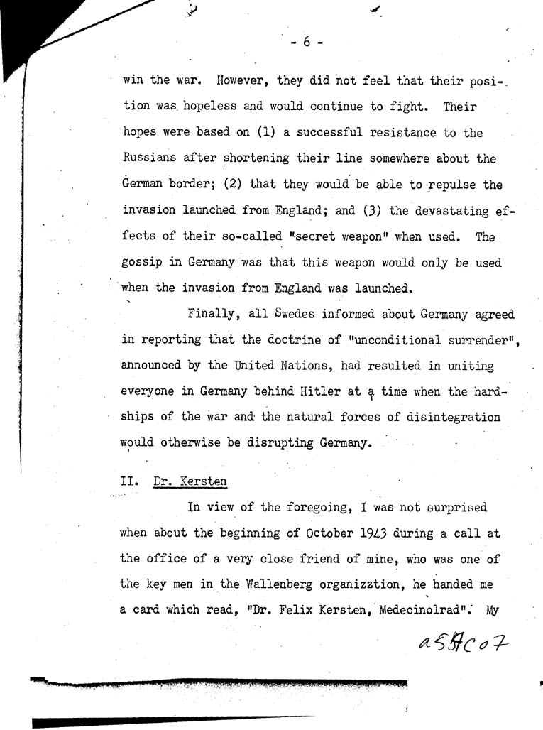 [a54c07.jpg] - Memorandum, Donovan-->President-March 20,1944