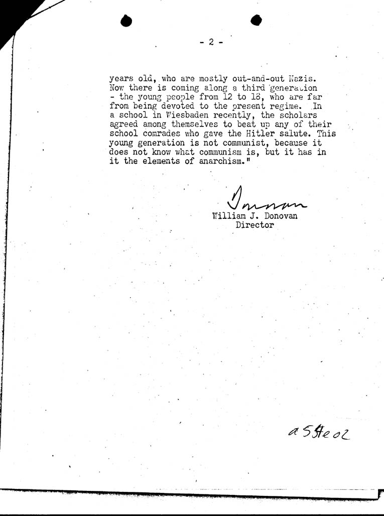[a54e02.jpg] - Memorandum, Donovan-->President-March 20, 1944