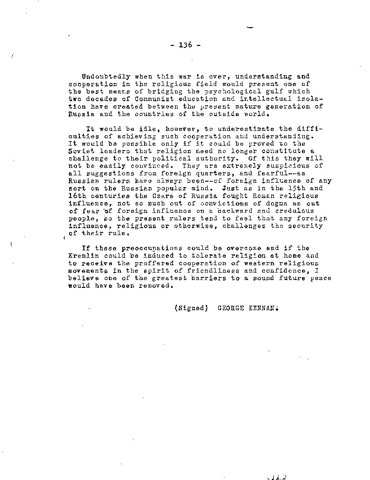 [a467aw03.jpg] - Memorandum for Taylor from George Kennan 10/2/42