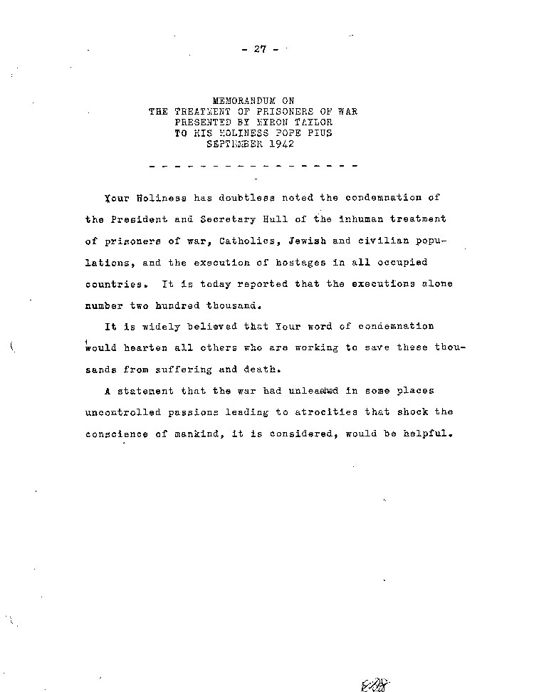 [a467k01.jpg] - Memorandum on the Treatment of Prisners of War 9/42