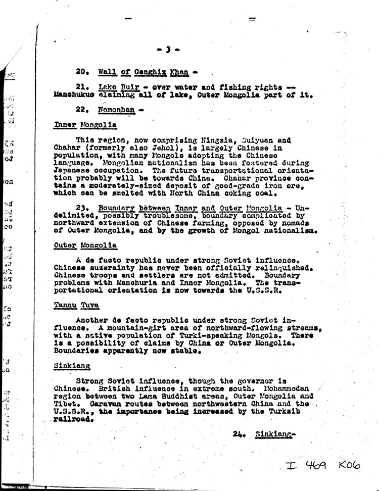 [a469k06.jpg] - Memo:     Myron Taylor --> Miss Tully     6/12/44