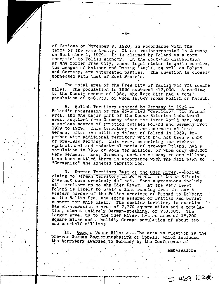 [a469k21.jpg] - Memo:     Myron Taylor --> Miss Tully     6/12/44