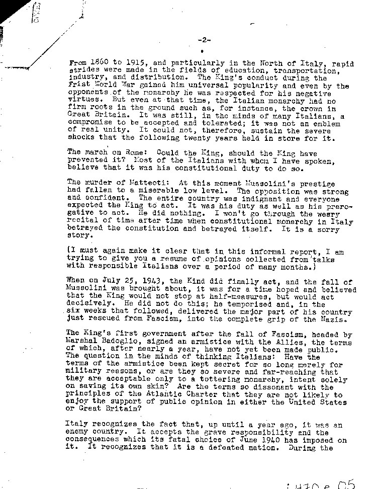 [a470e05.jpg] - Memorandum for Cordell Hull 9/15/44