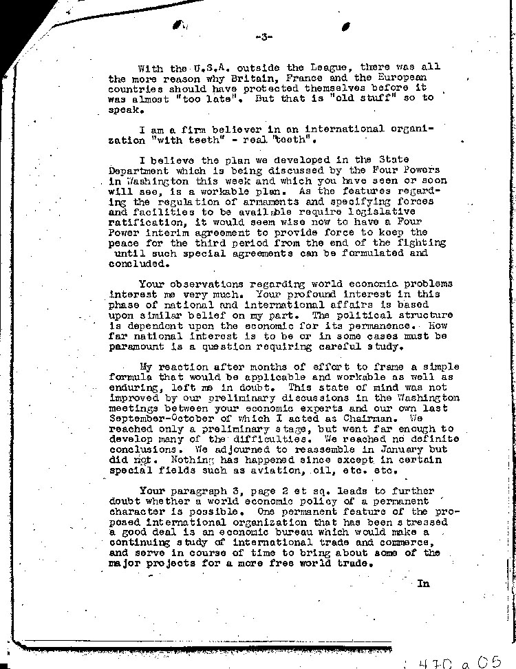 [a470g05.jpg] - Memorandum for the President 9/18/44