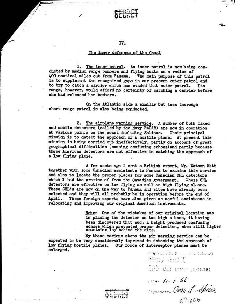 [a71q06.jpg] - To Secreatry of War 3/16/42