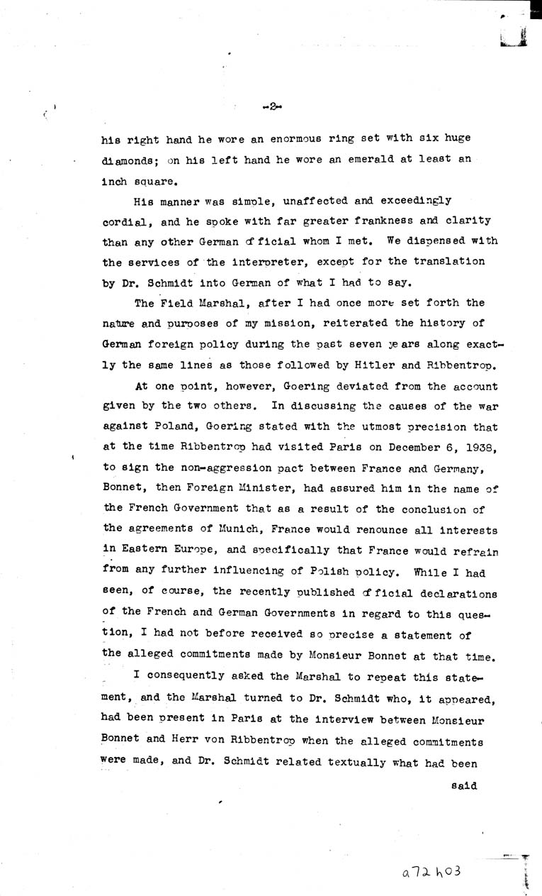 [a72h03.jpg] - A LETTER DATED SUNDAY,MARCH 3, 1940 FROM BERLIN PAGE- 3