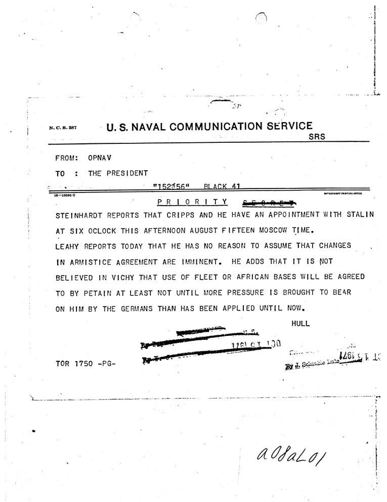 [a08al01.jpg] - OPNAV-->President nd