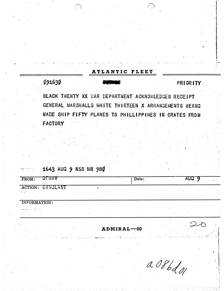 [a08bd01.jpg] - OPNAV-->Cinclant 8/9/41 2pgs