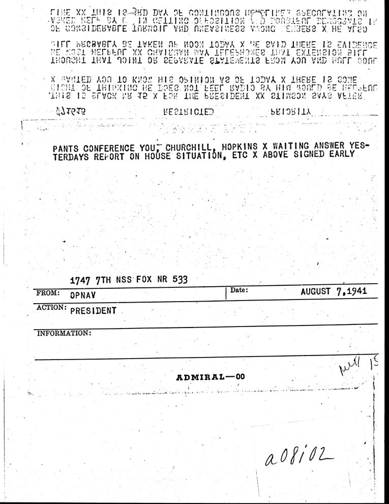 [a08i02.jpg] - OPNAV-->FDR 8/7/41 2pgs