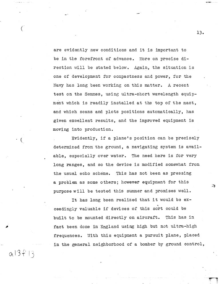 [a13f13.jpg] - Report of the National Defense Research Committee-6/27/40-6/28/42