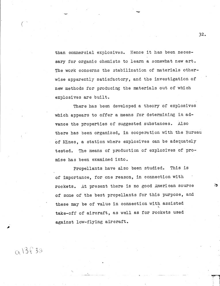 [a13f32.jpg] - Report of the National Defense Research Committee-6/27/40-6/28/42