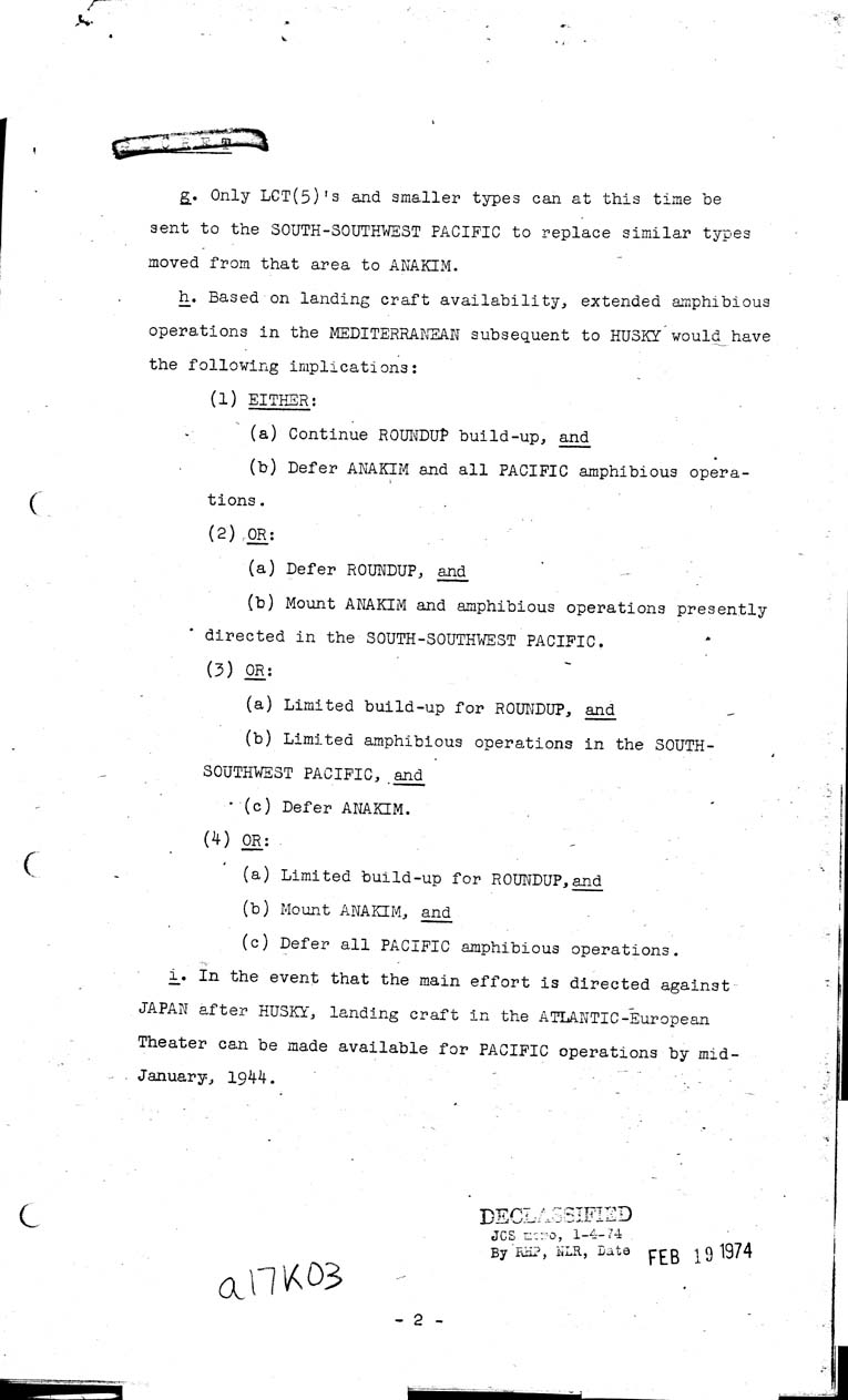 [a17k03.jpg] - Mobility and Utilization of Amphibious Assault Craft 5/15/43