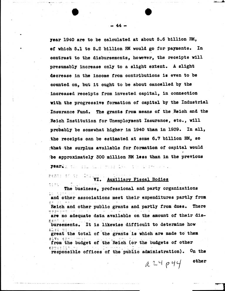 [a24p44.jpg] - Memorandum for the President- Jan. 24, 1941