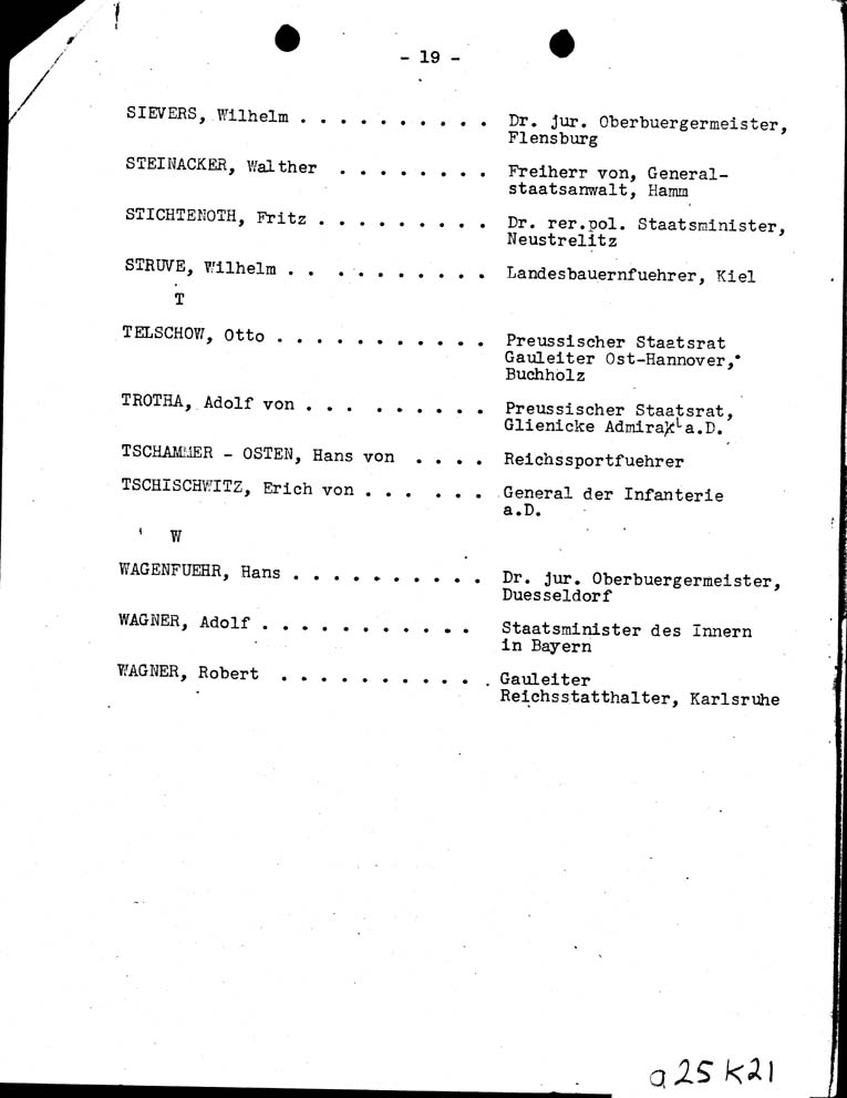 [a25k21.jpg] - Report on Key Nazis 12/14/42