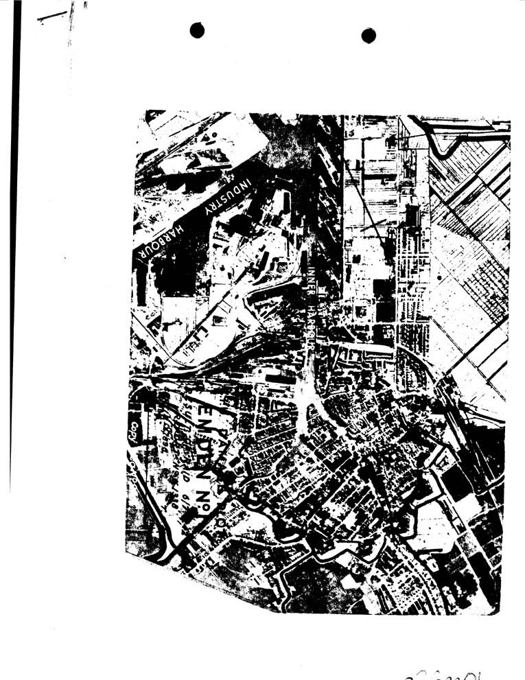 [a26ee01.jpg] - MAP SHOWING DAMAGES DONE TO THE  INDUSTRY HARBOUR PAGE-1