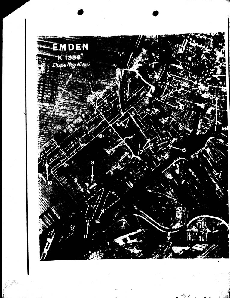 [a26ee02.jpg] - MAP SHOWING DAMAGES DONE TO THE  INDUSTRY HARBOUR PAGE-2