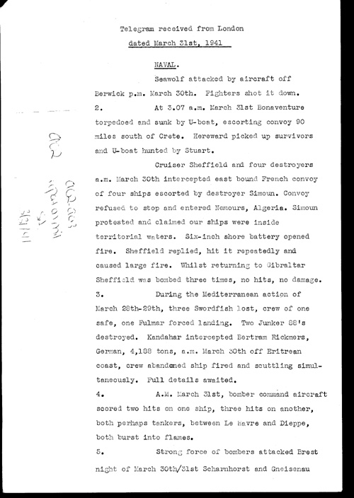 [a319a02.jpg] - Report on military situation 3/31/41
