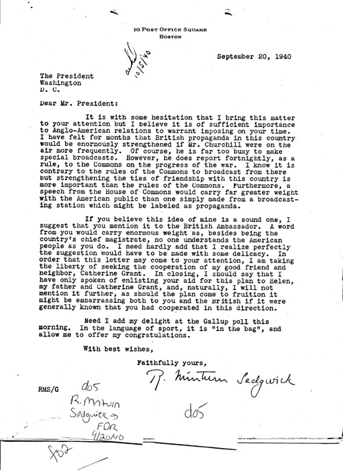 [a333d05.jpg] - R. Minton Sedgwick-->F.D.R.9/20/40