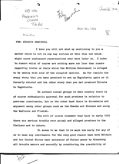 [a333i05.jpg] - Roosevelt-->Churchill7/11/41