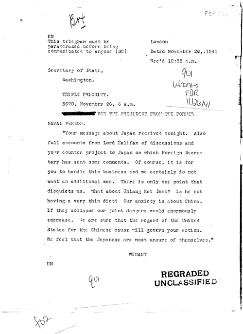 [a333q01.jpg] - Winant-->F.D.R.11/26/41