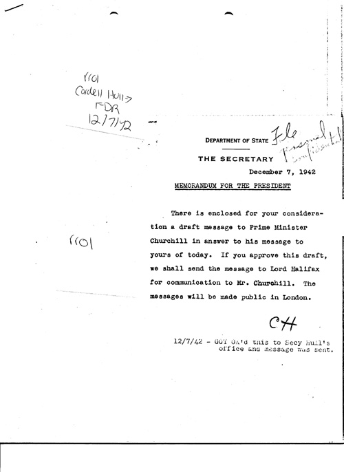 [a333rr01.jpg] - Cordell Hull-->F.D.R.12/7/42
