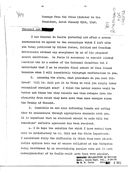 [a333y04.jpg] - Prime Minister-->F.D.R.1/23/42