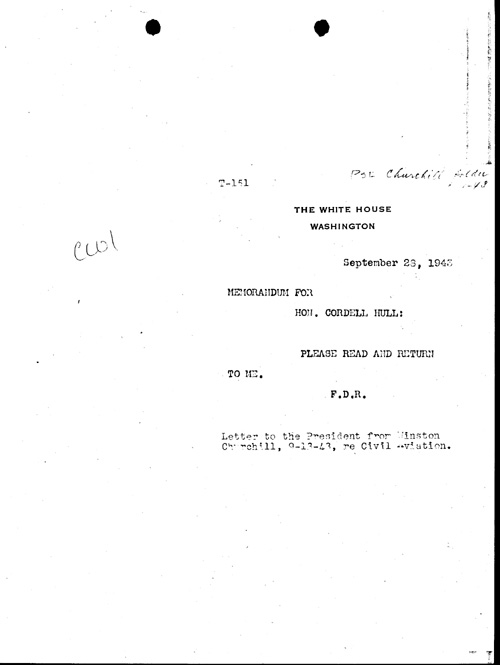 [a334cc01.jpg] - Memo cover for Hull 9/28/43