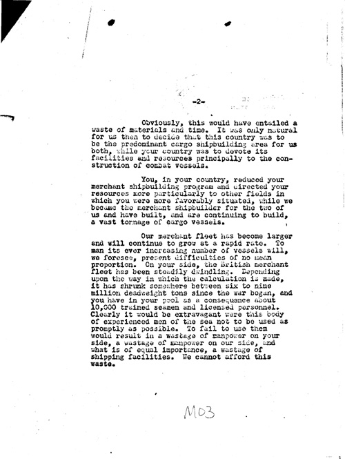 [a334m03.jpg] - FDR-->Lord Leathers 5/28/43