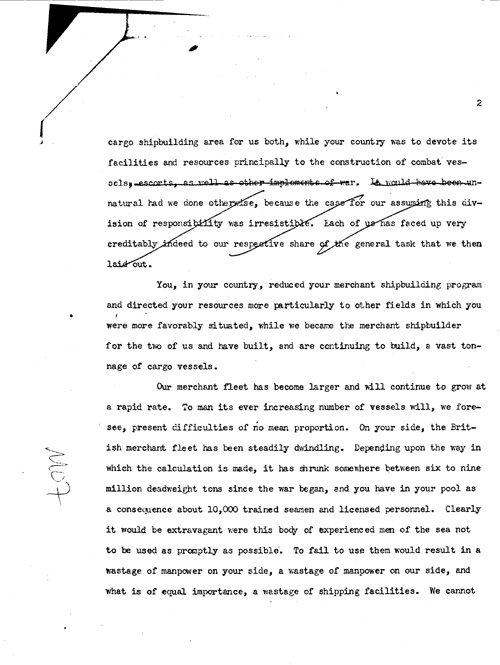 [a334m07.jpg] - FDR-->Lord Leathers 5/28/43