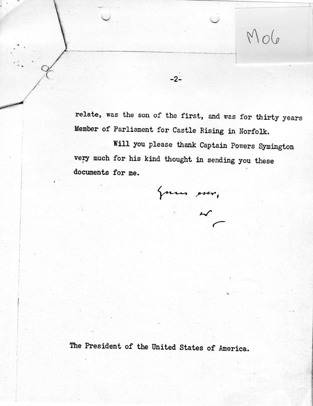 [a335m06.jpg] - FDR --> Winston Churchill 7/10/44