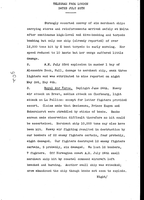 [a337g02.jpg] - Telegram from London 7/25/41