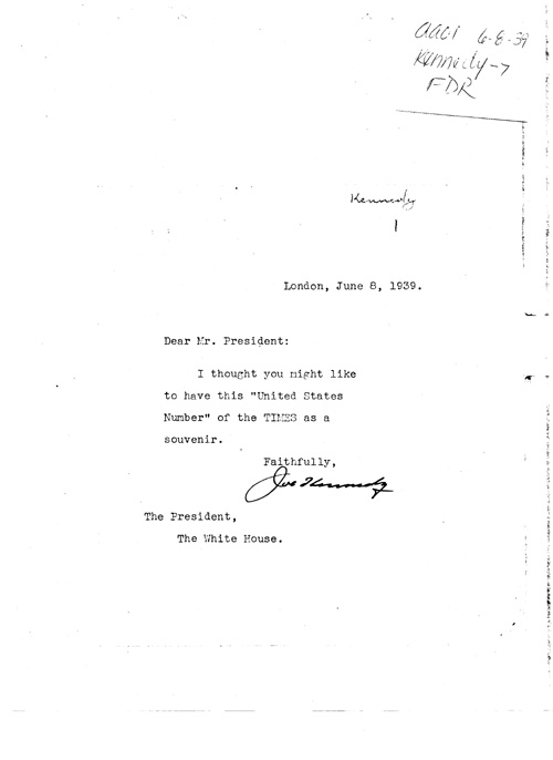 [a339aa01.jpg] - J. Kennedy-->FDR 6/8/39