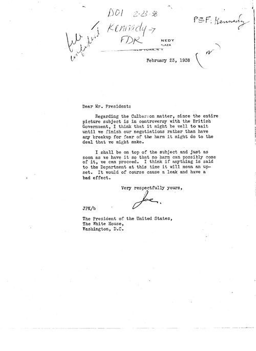 [a339d01.jpg] - Kennedy-->FDR 2/23/38