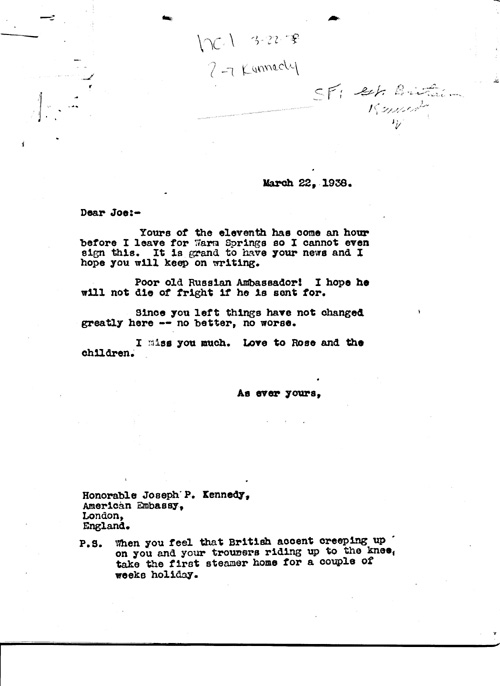 [a339h01.jpg] - ?-->J.Kennedy 3/22/38