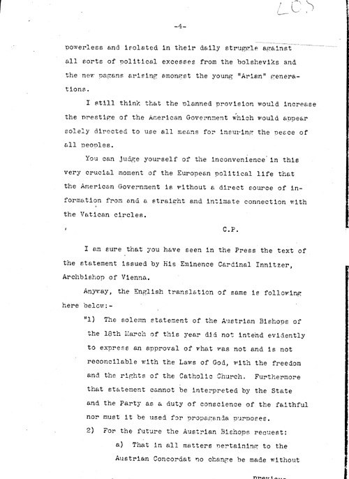 [a339l05.jpg] - Sumner Welles-->FDR 5/17/38