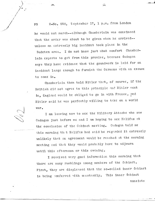 [a339o02.jpg] - Telegram, J. Kennedy-->Sect. of State 9/17/38