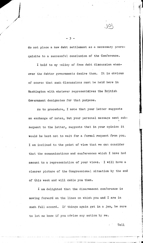 [a346j03.jpg] - F.D.R.-->MacDonald 5/22/33 - Page 3