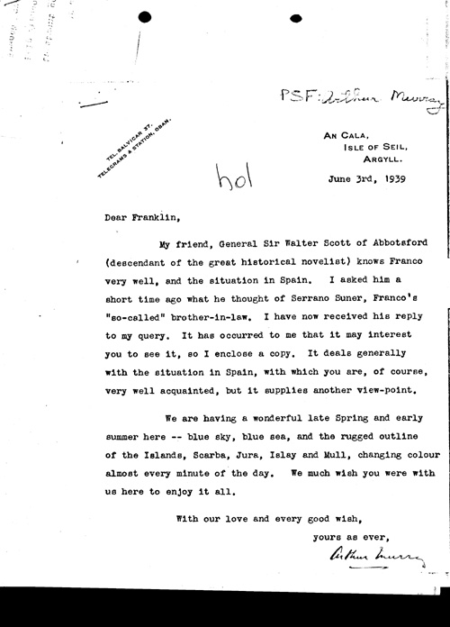 [a348h01.jpg] - Arthur Murray-->FDR 6/3/39