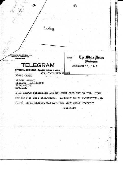 [a349w03.jpg] - Roosevelt --> Arthur Dec 18th 1942