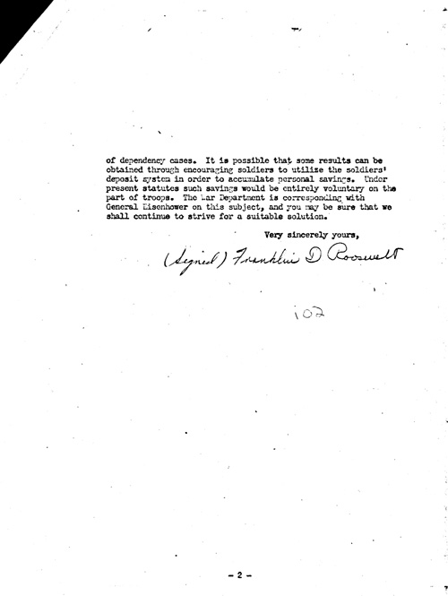 [a352i02.jpg] - F.D.R.--> Winant 9/10/42