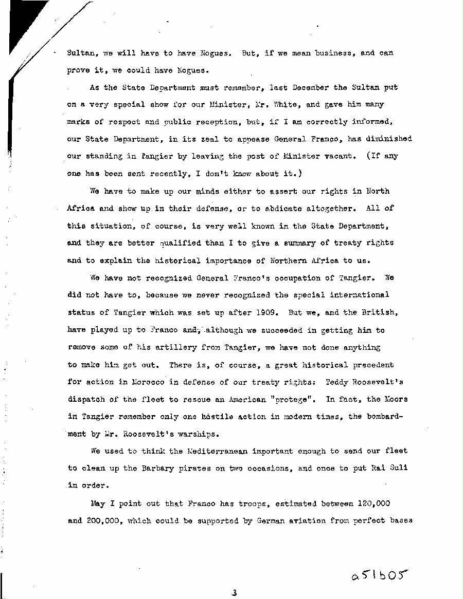 [a51b05.jpg] - Memorandum, G.C. Marshall-->President-Jan 9, 1942