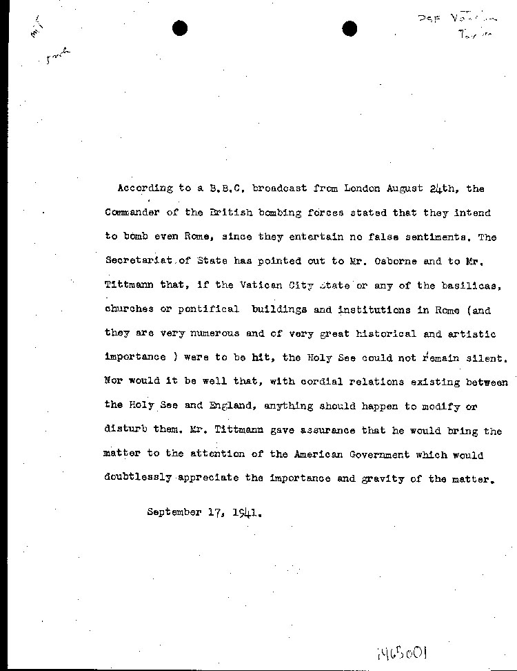 [a465o01.jpg] - letter re: British Bombing Forces 9/17/41