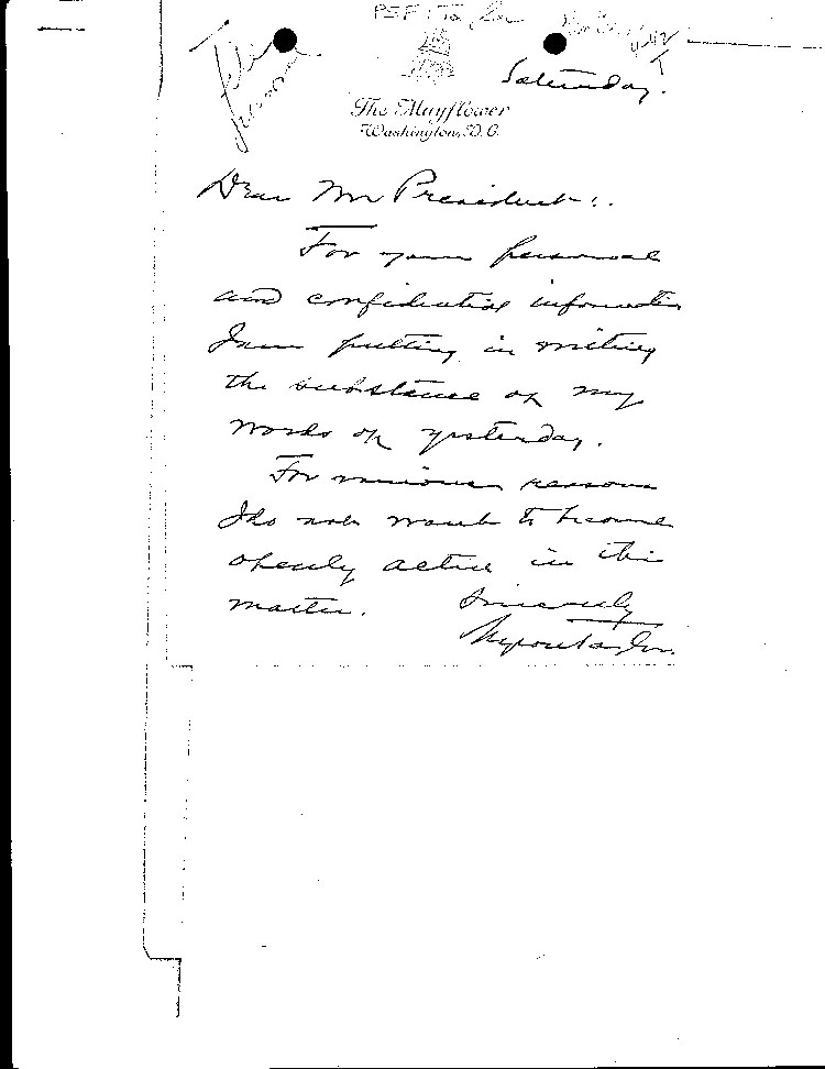 [a466ae01.jpg] - M.Taylor-->F.D.R.  note and opinions