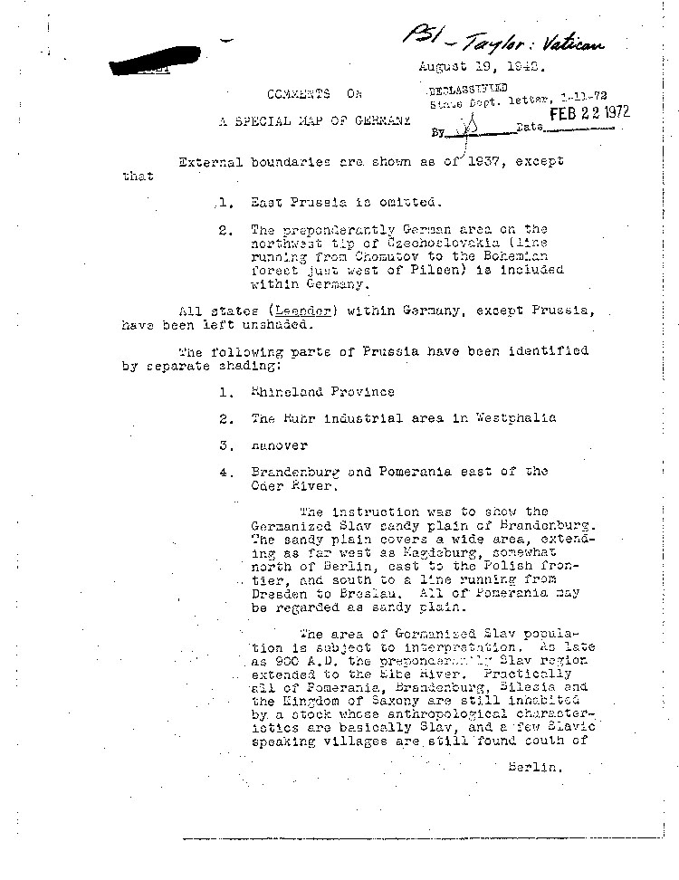 [a466g01.jpg] - Comments on special map of Germany 8/19/42